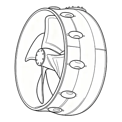 Marine propeller shaft balancing