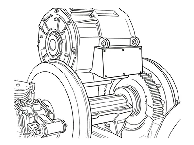 Traction motor rotor balancing