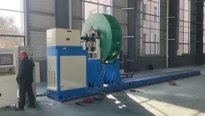 YYW-20000 Horizontal Hard-Bearing Balancing Machine (Universal Joint Drive)  (Workpiece Ø3500mm, up to 20000kg)