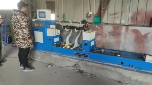 Dynamic Balancing Machine for Mixer Rotor