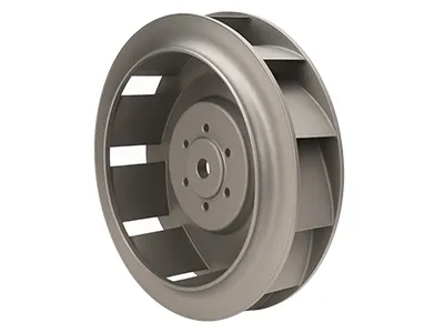 Medium-size fan impellers balancing